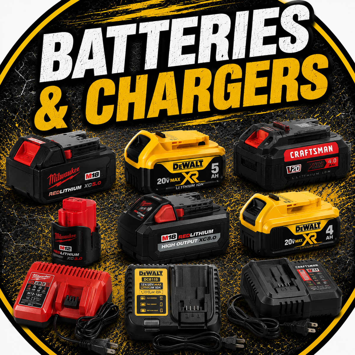 Batteries & Chargers