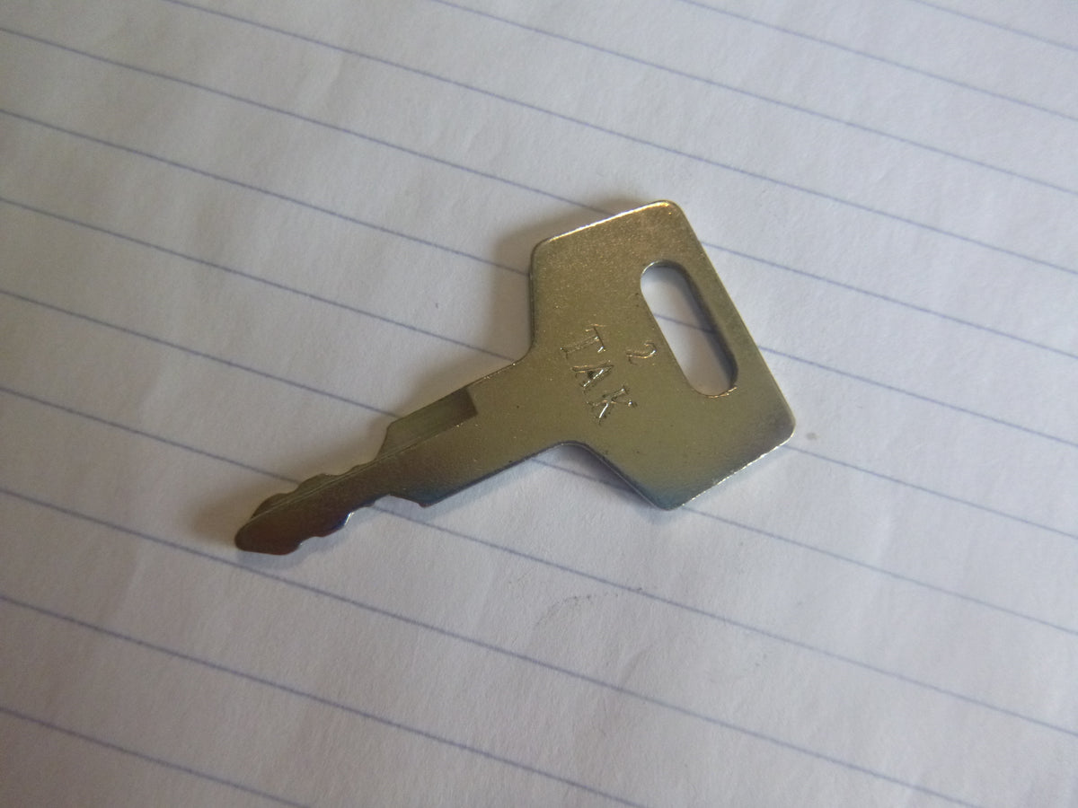 Takeuchi #2 Excavator Key (Aftermarket)