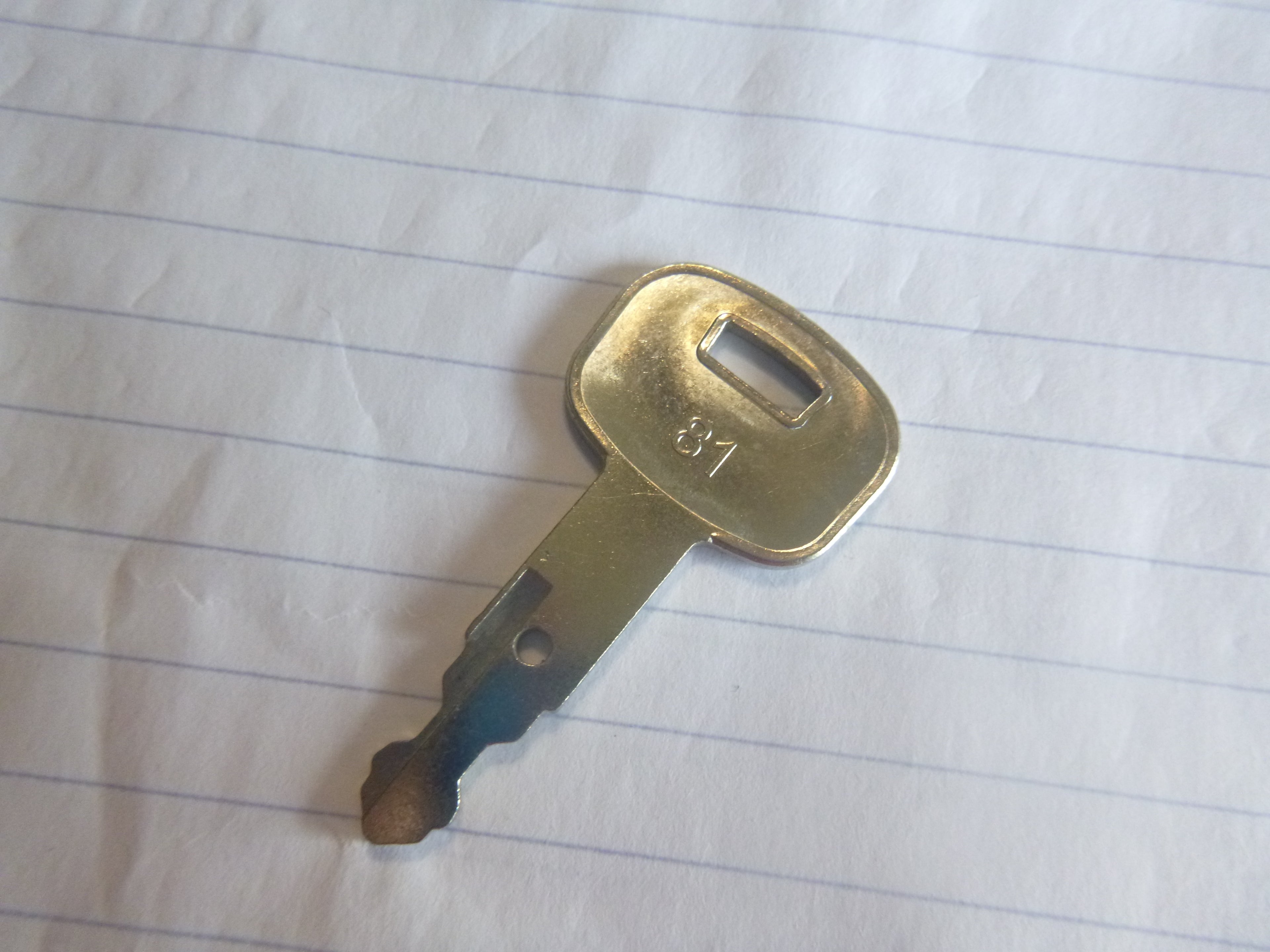 Kubota #81 Key (Aftermarket)