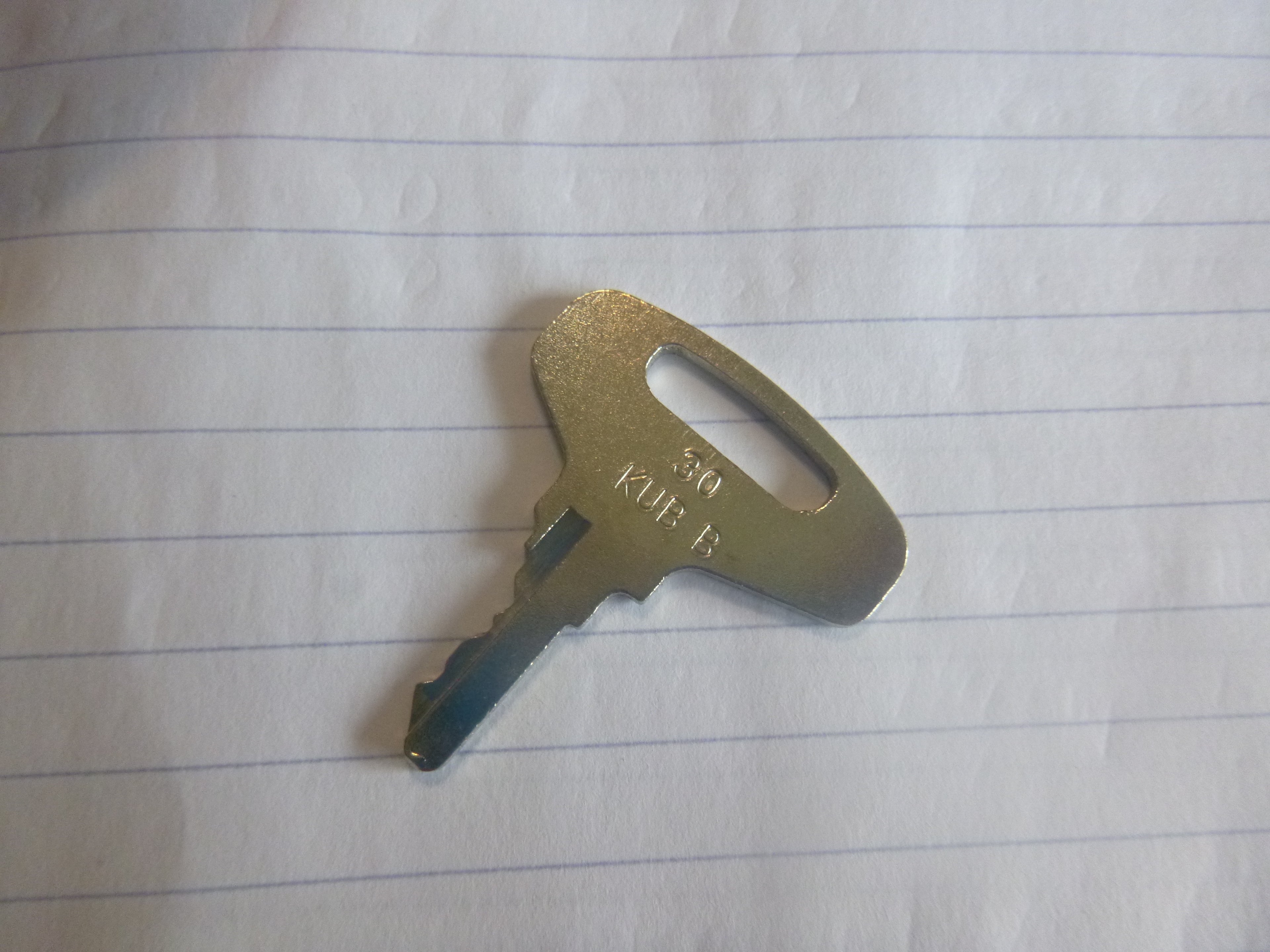 Kubota B #30 Key (Aftermarket)