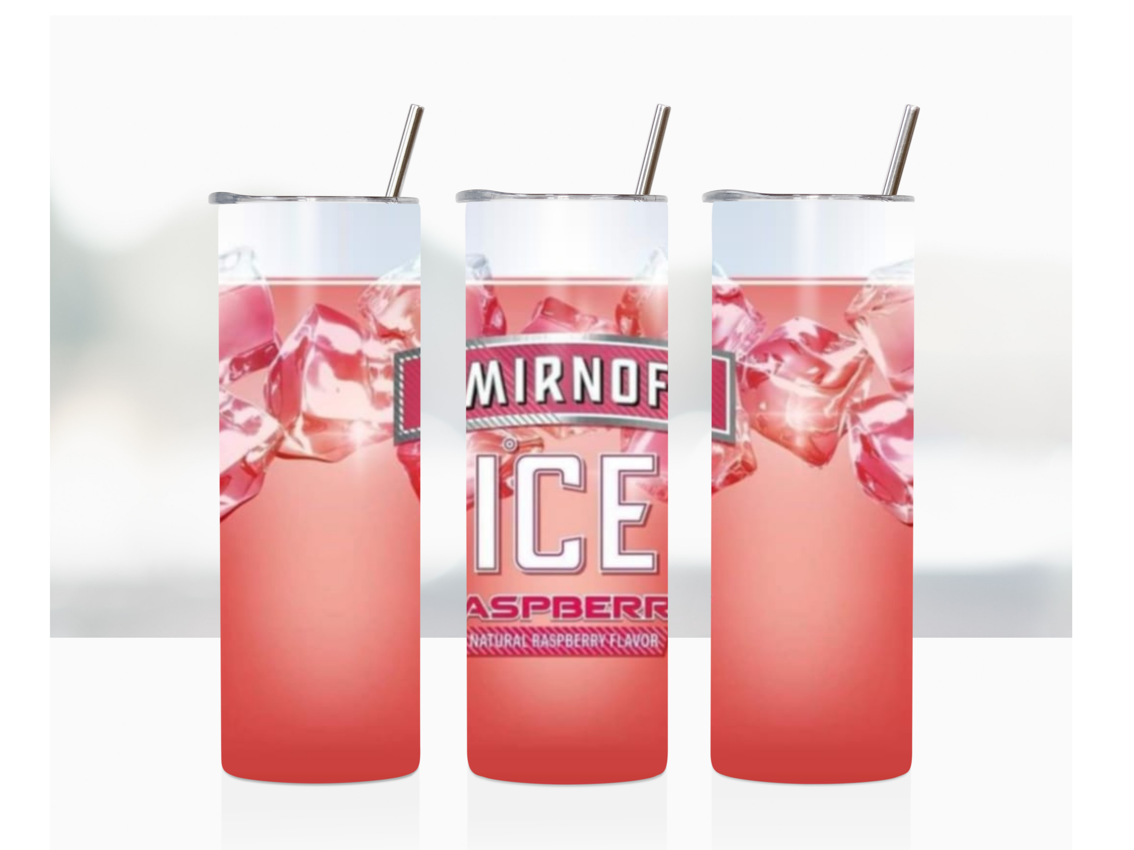 Smirnoff Ice Raspberry 20oz Skinny Tumbler