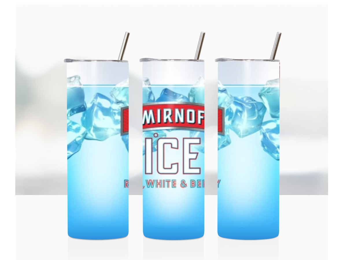 Smirnoff Ice Red White & Berry 20oz Skinny Tumbler