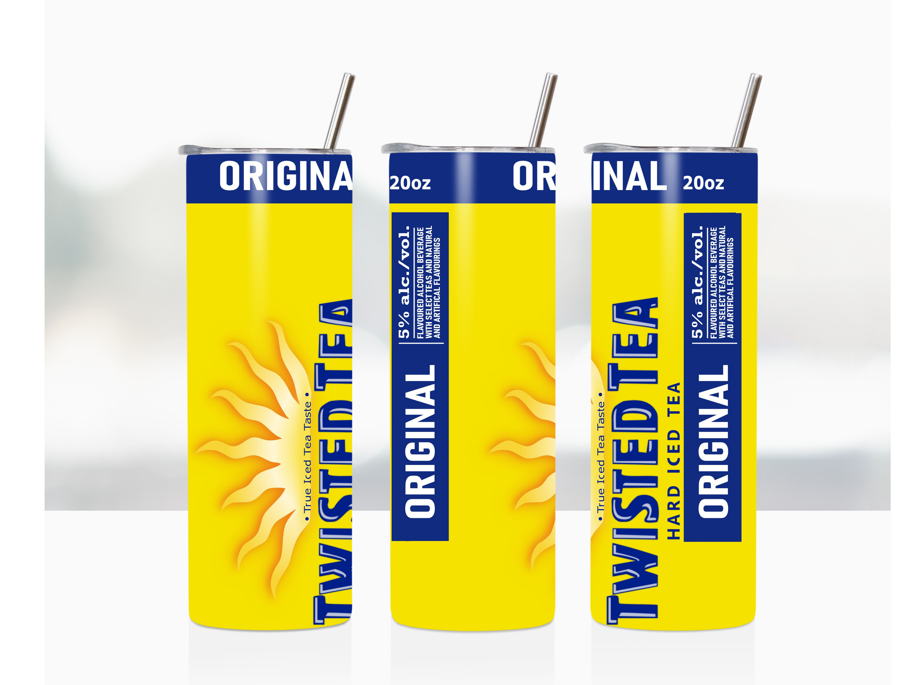 Twisted Tea 20oz Skinny Tumbler