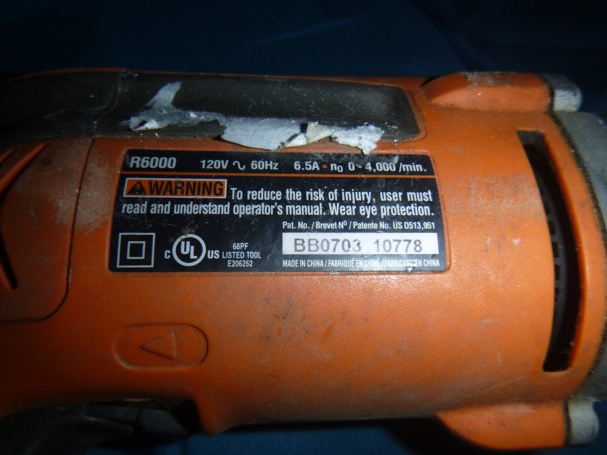Ridgid R6000 Drywall Screwdriver Drill Corded Electric 110v