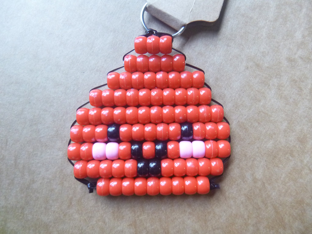 DUMPLING Handmade Pony Bead Keychain